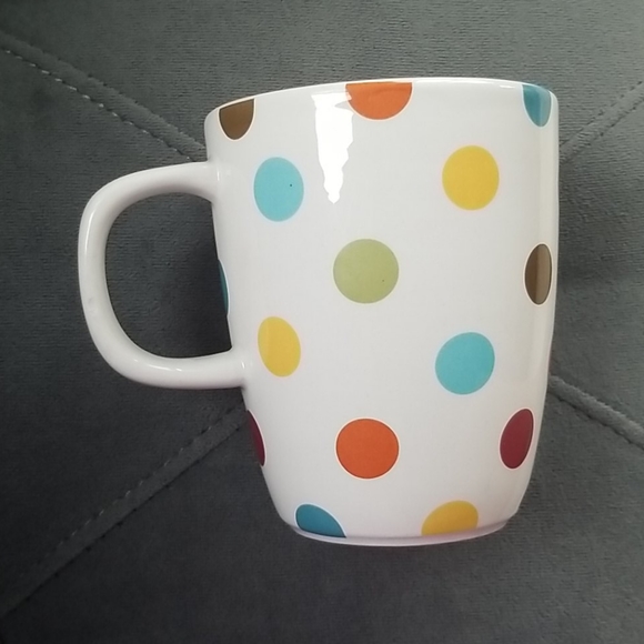 Pier 1 Other - Pier 1 confetti polka dot ironstone mug